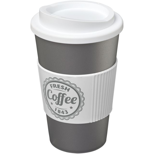 Americano® 350 ml insulated tumbler with grip