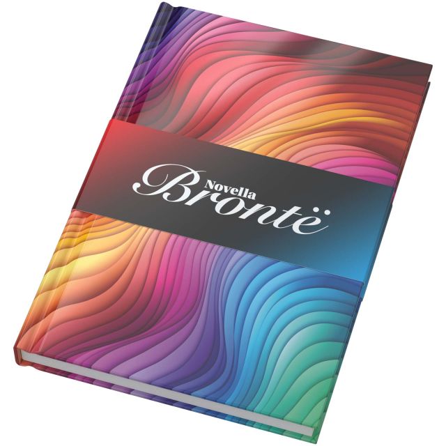 Novella Brontë A5 glossy hard cover notebook - 100 sheets