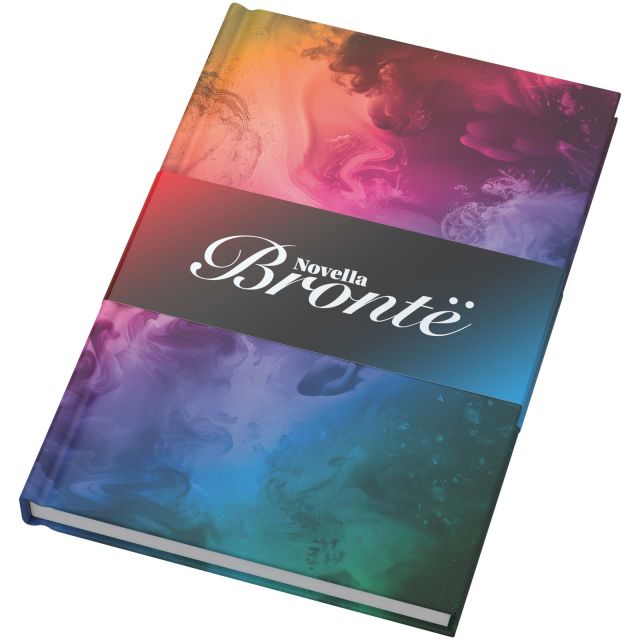 Novella Brontë A5 matt hard cover notebook - 100 sheets