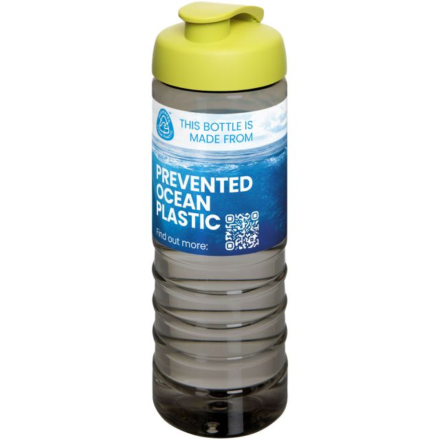 H2O Active® Eco Treble 750 ml flip lid sport bottle
