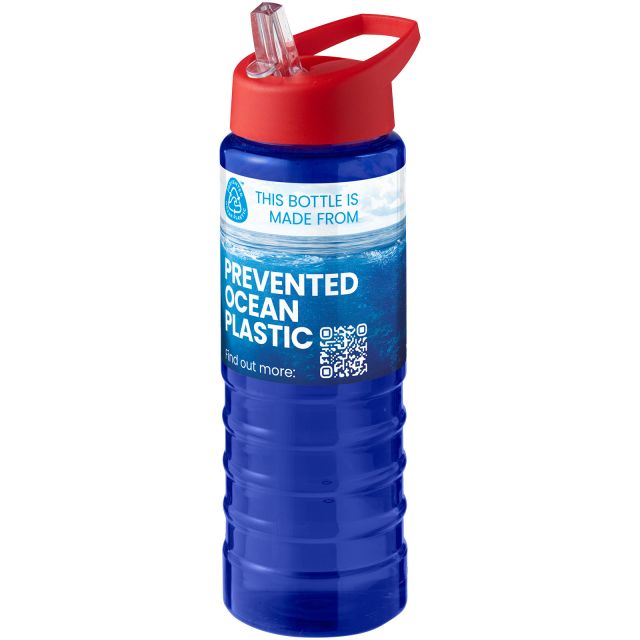 H2O Active® Eco Treble 750 ml spout lid sport bottle