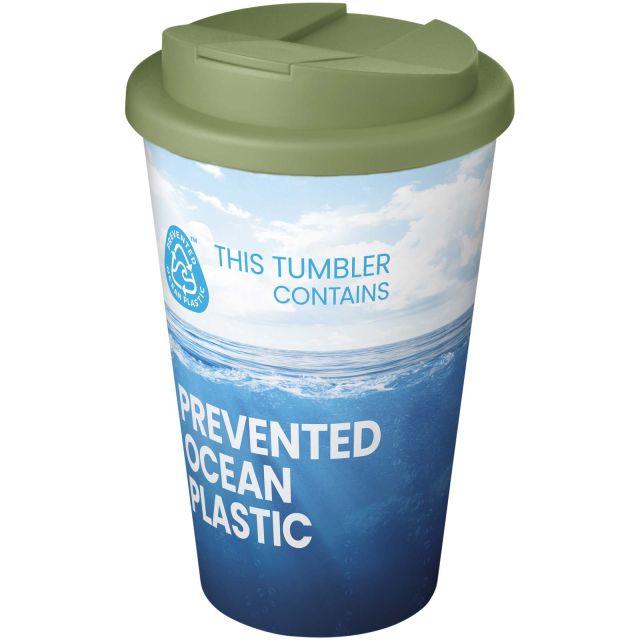 Brite-Americano® POP 350 ml insulated tumbler with spill-proof lid