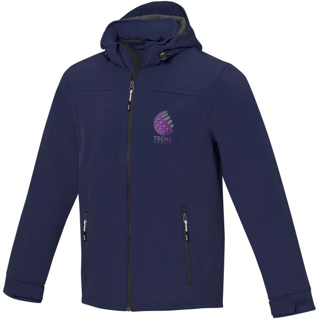Langley men's GRS recycled softshell jacket