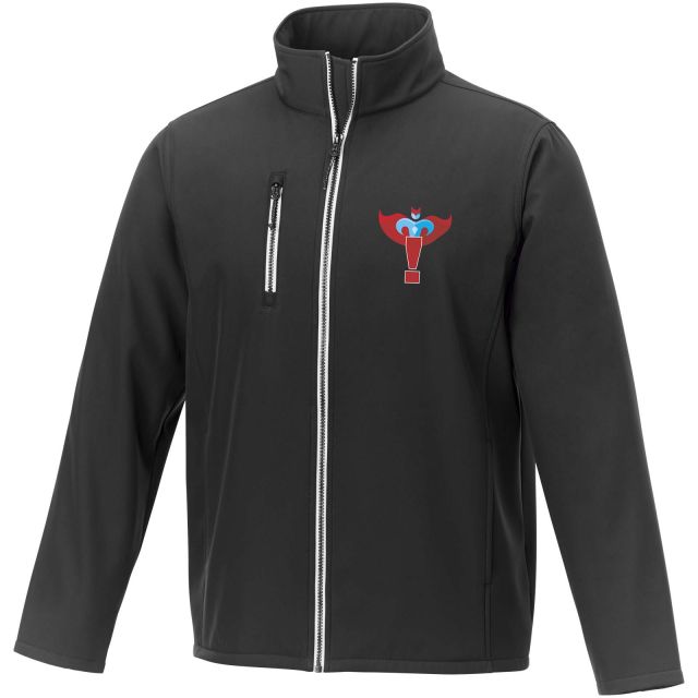 Orion men's GRS recycled softshell jacket