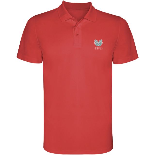 Monzha 150 g/m² short sleeve kids sports polo