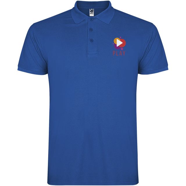 Star 200 g/m² short sleeve kids polo