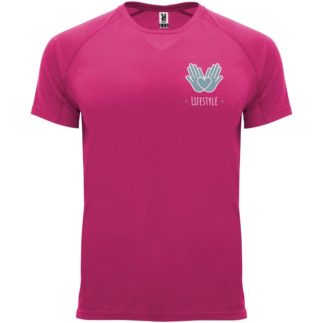 Bahrain 135 g/m2 short sleeve men's sports t-shirt