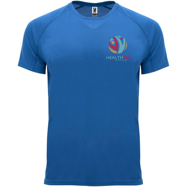 Bahrain 135 g/m2 short sleeve men's sports t-shirt