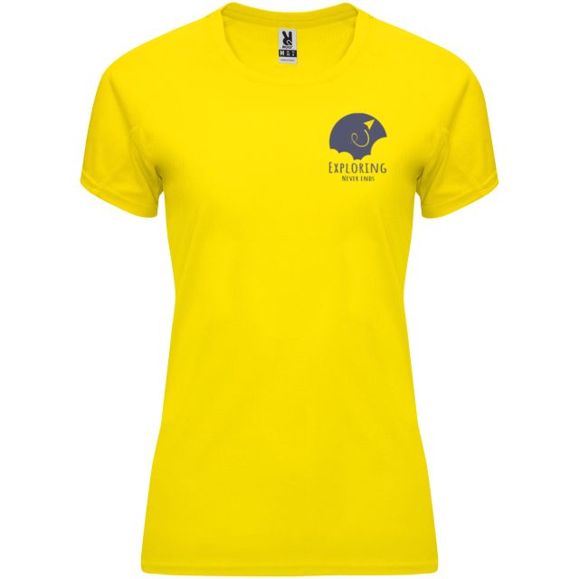 Bahrain 135 g/m2 short sleeve women's sports t-shirt