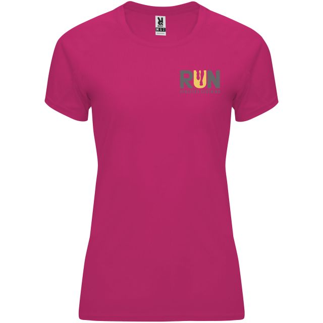 Bahrain 135 g/m2 short sleeve women's sports t-shirt