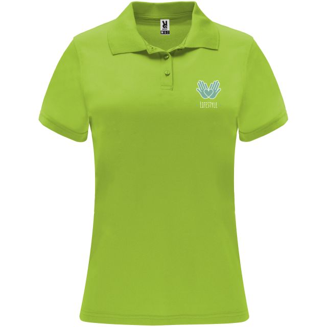 Monzha 150 g/m² short sleeve women's sports polo