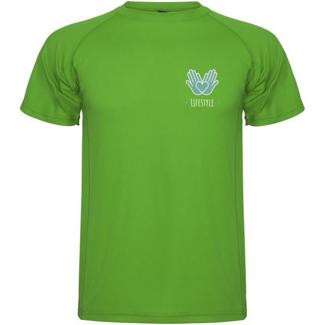 Montecarlo 150 g/m² short sleeve men's sports t-shirt