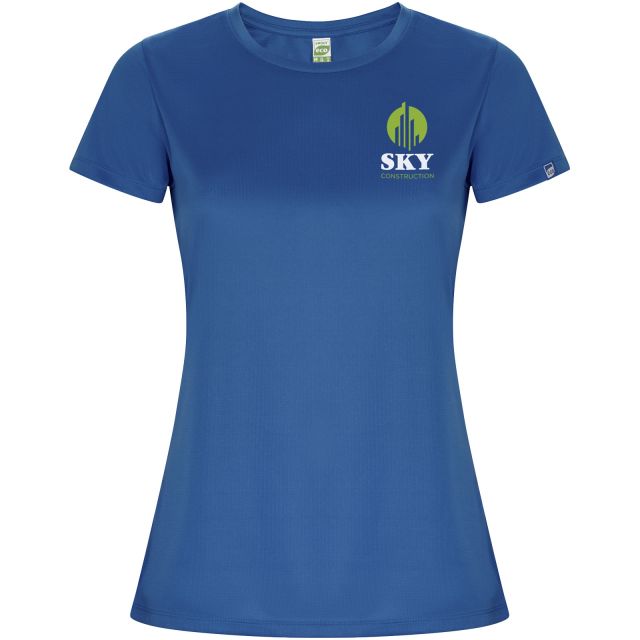 Imola 135 g/m² short sleeve women's sports t-shirt