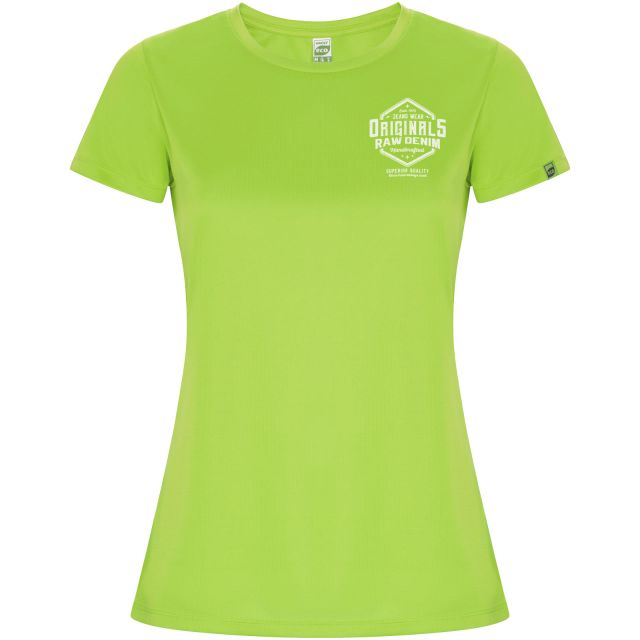 Imola 135 g/m² short sleeve women's sports t-shirt