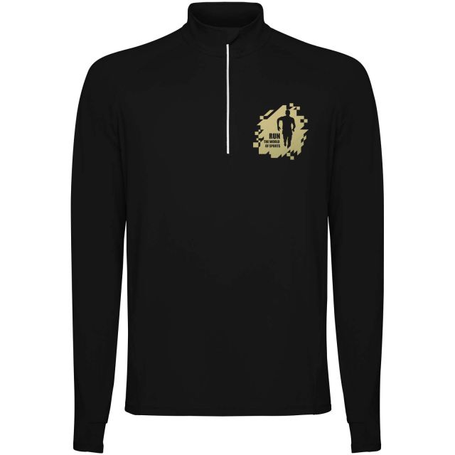 Estambul long sleeve men's half zip sweatshirt