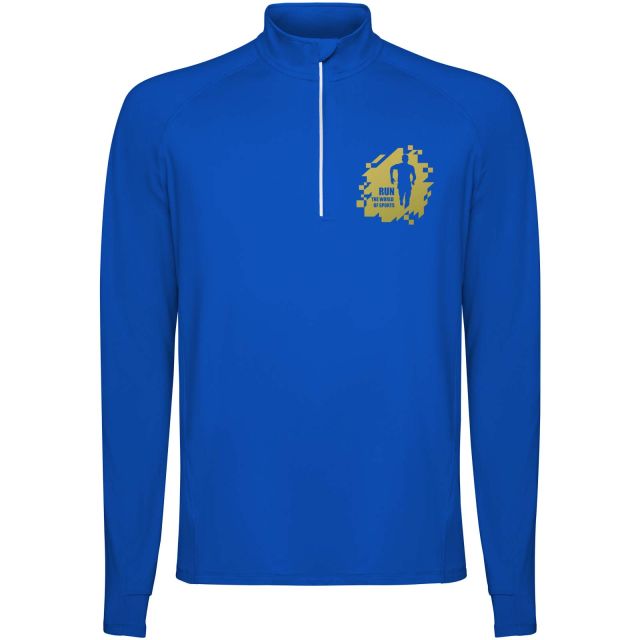 Estambul 200 g/m² long sleeve men's half zip sweatshirt