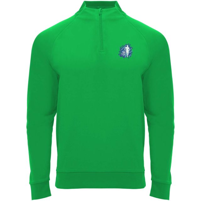 Epiro 200 g/m² long sleeve unisex quarter zip sweatshirt
