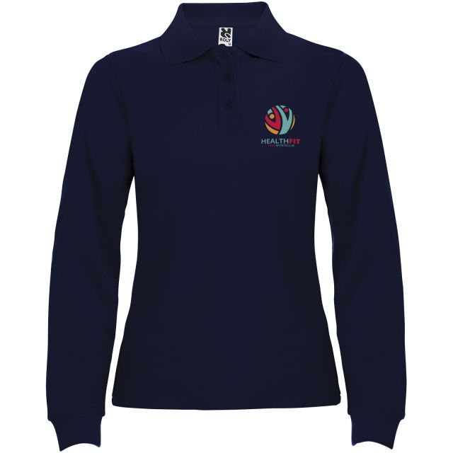Estrella 220 g/m² long sleeve women's polo