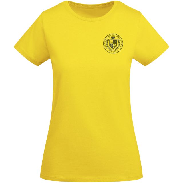Breda 175 g/m² short sleeve organic cotton women's t-shirt