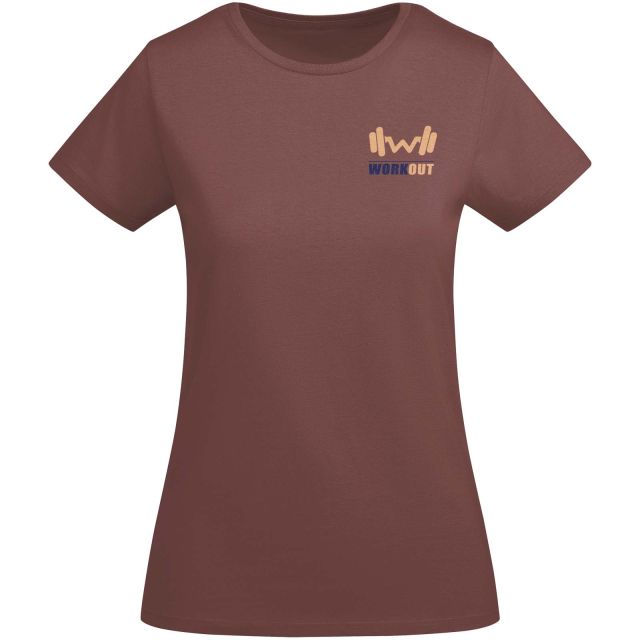 Breda 175 g/m² short sleeve organic cotton women's t-shirt