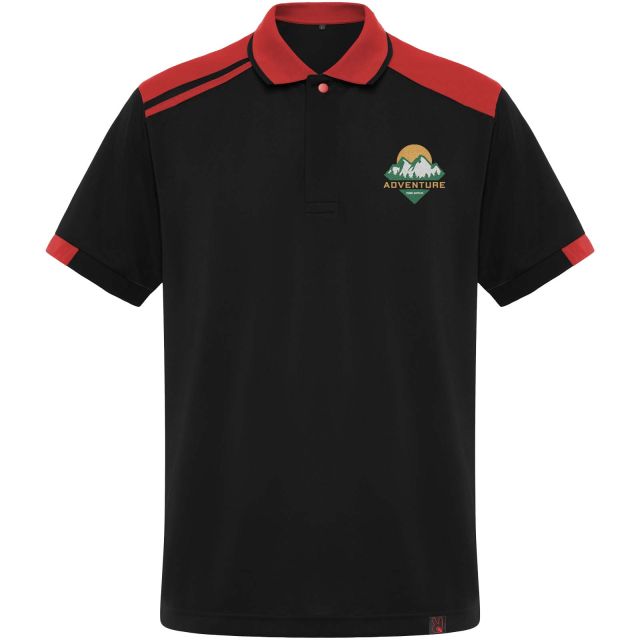 Samurai 160 g/m2 unisex antibacterial short sleeve polo