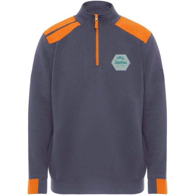 Maverick 280 g/m2 men's half zip sweater