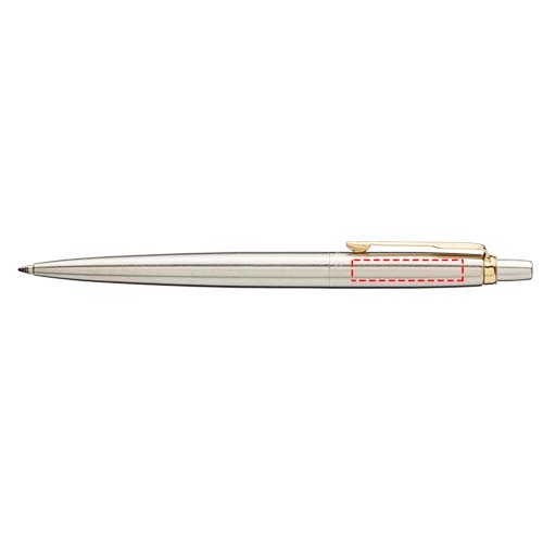 Print position ballpoint pen cap