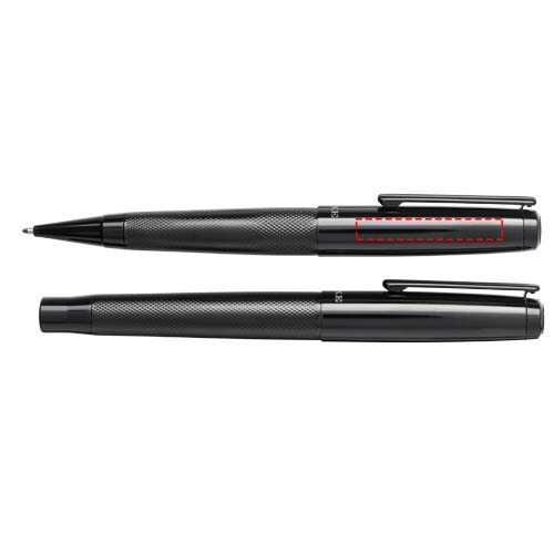 Print position ballpoint pen cap