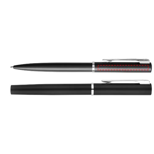 Print position rollerball pen cap