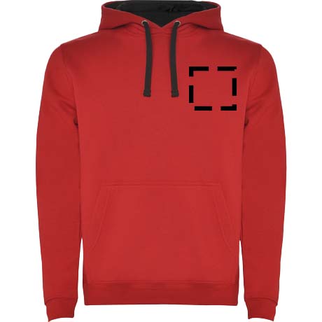 Print position left chest